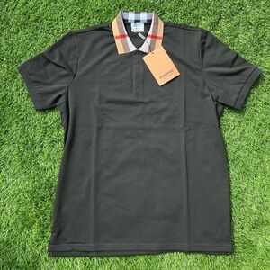 Black Burberry Polo Shirt